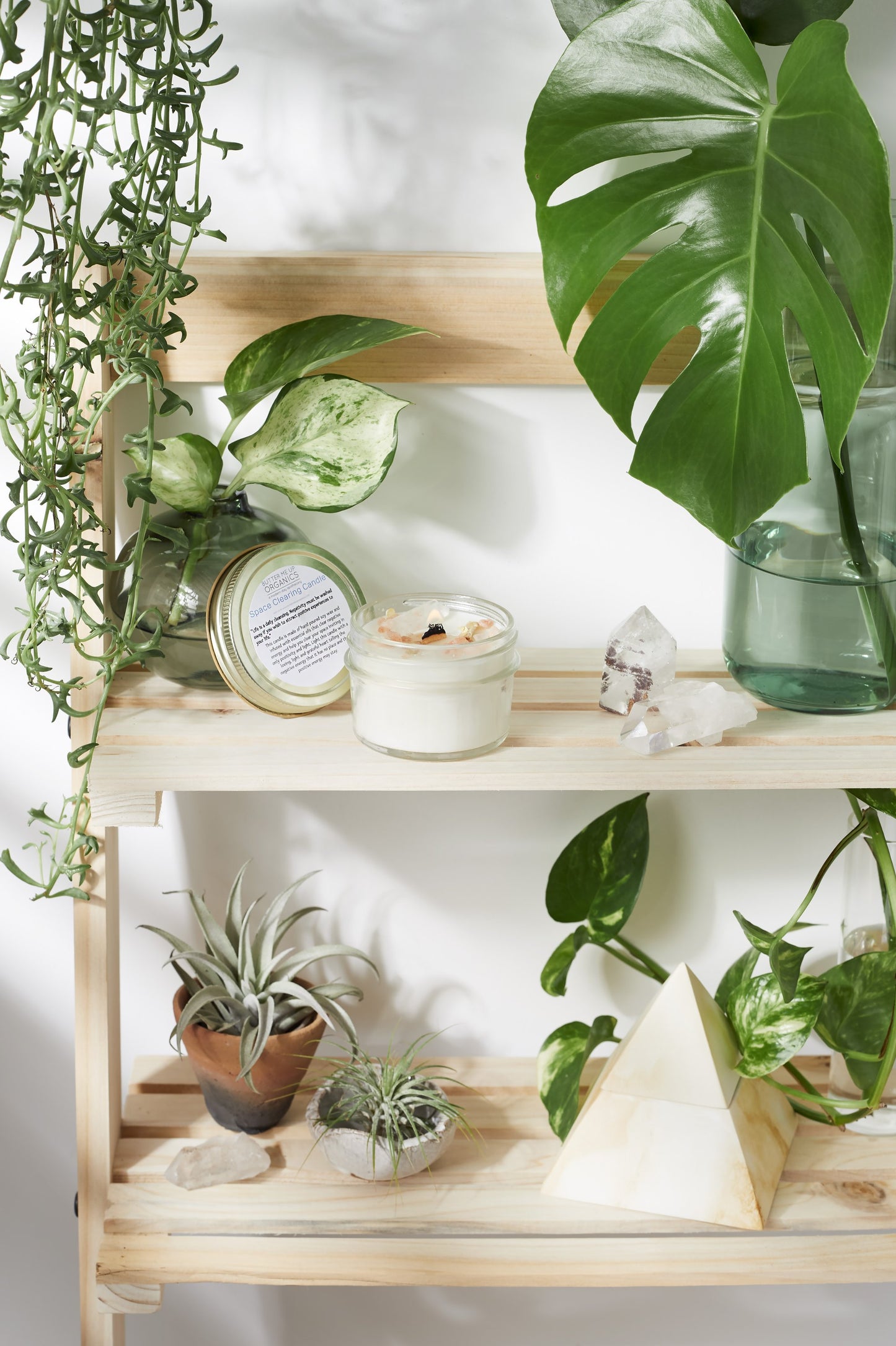 Bougie d’Intention “Space Clearing” – Purification & Renouvellement Énergétique