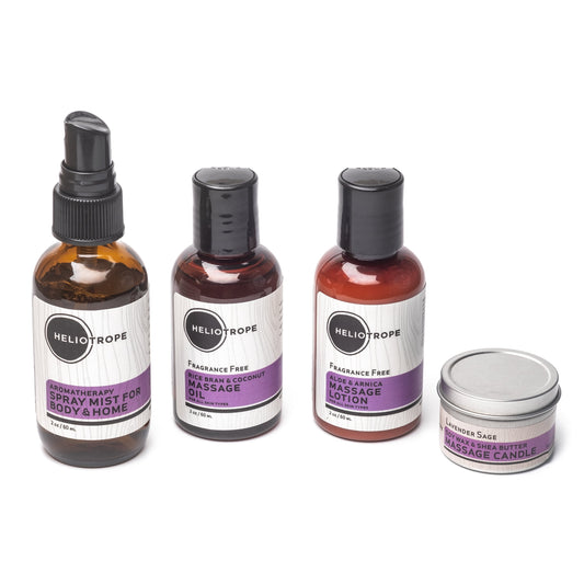 Coffret Découverte – Huiles de Massage Format Voyage